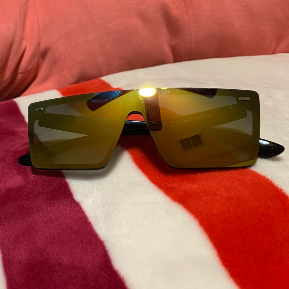 Black Chrome Sunglasses- Forever21
